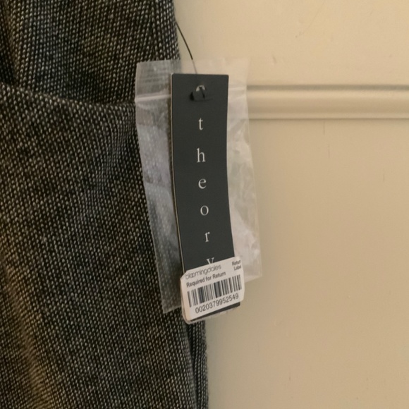 Theory Max K grey knit bootcut pants size 6 - Picture 2 of 4